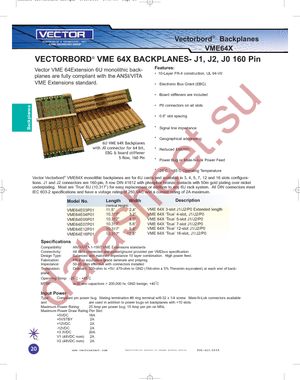 VME64E03P01 datasheet  